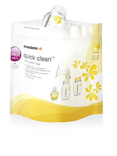 metela(medela) микроволновая печь устранение бактерий сумка (5 упаковка ) Quick clean пар сумка 
