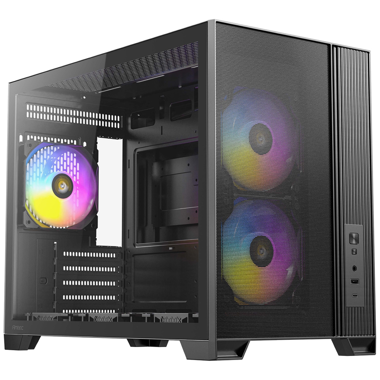Antec FLUX Pro BLACK PCケース（自作PC用） - 最安値・価格比較