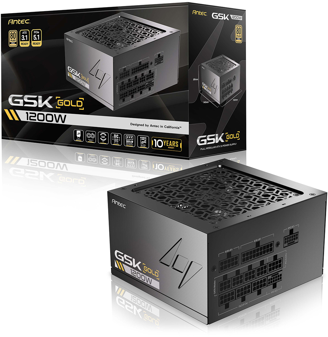 CORSAIR CP-9020180-JP ［RM850x 2018年モデル］ 電源ユニット - 最