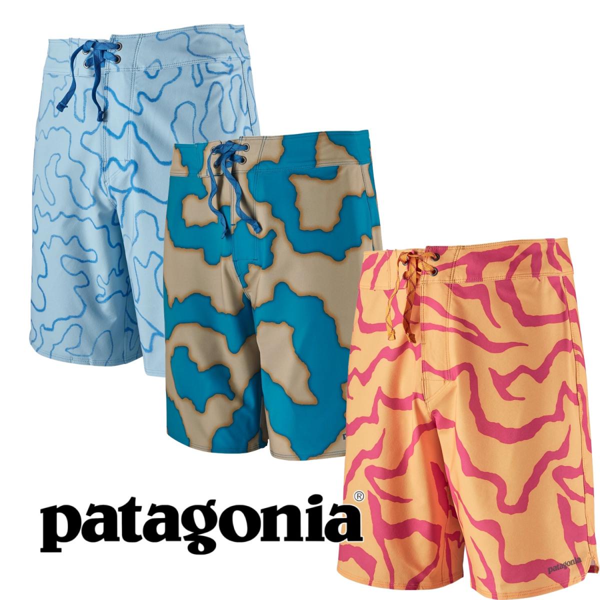  Patagonia men's * stretch * hydro pi-k* Jerry * Lopez * board shorts 18 -inch 86670