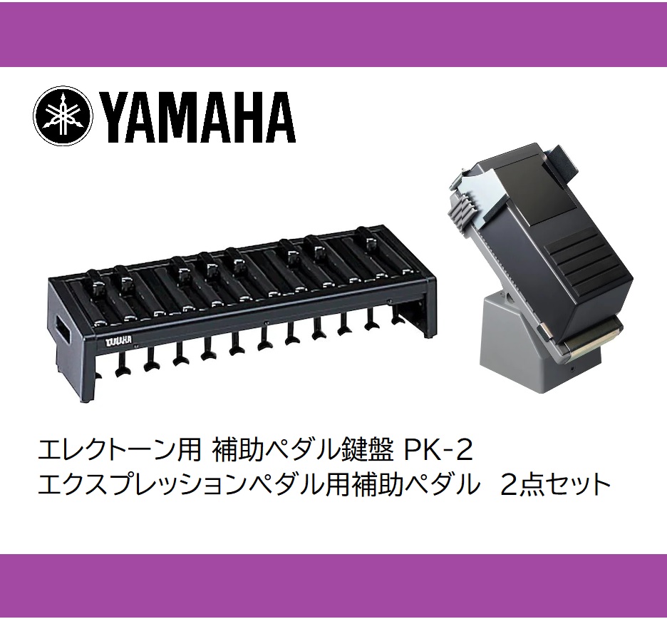  Yamaha electone assistance pedal keyboard + assistance expression pedal 2 point set PK-2 PK2