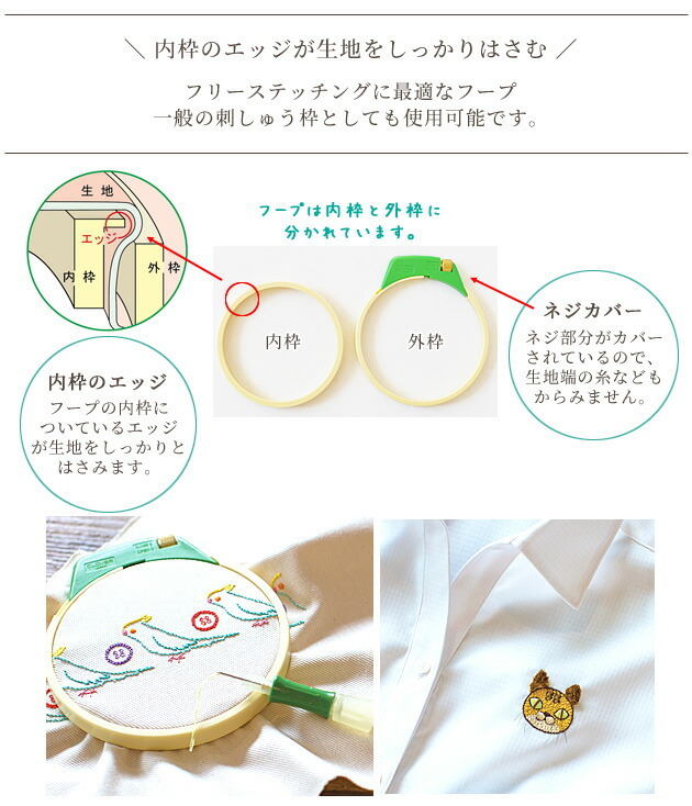 格安 価格でご提供いたします クロバー フリーステッチングフープ 12cm Clover フリーステッチング 刺しゅう 刺繍 枠 刺しゅう 枠 ソーイング 道具 ハンドメイド 手芸 オーバーのアイテム取扱