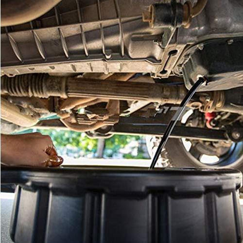 10L oil drain bread waste oil engine oil collector tanker gearbox oil trip tray repair restoration car fuel fluid exchange garage tool for black 