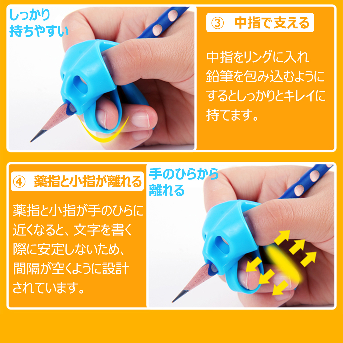 鉛筆 持ち方 矯正 子供 鉛筆持ち方 ペングリップ 鉛筆グリップ 握り方矯正 子供用 小学生 左右兼用 勉強 学習 サポーター ４種類６個入り セット 男の子 女の子 Enpitsugrip Mystic Ridge Yahoo 店 通販 Yahoo ショッピング