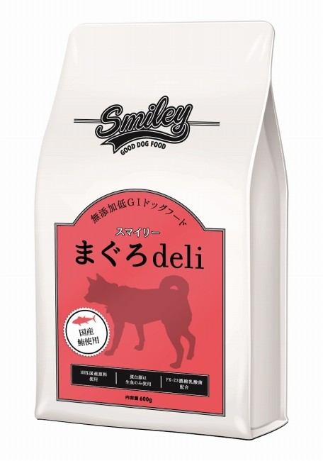 QIX Smiley まぐろdeli 600g×1セット ドッグフード ドライフード - 最