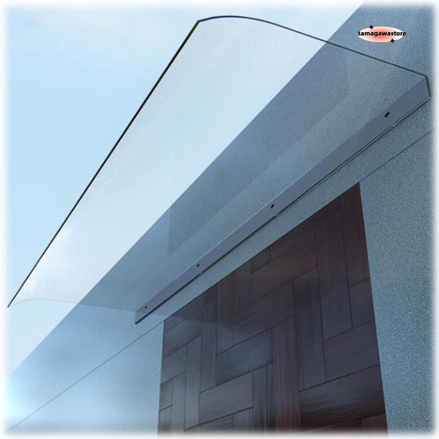  outdoors for eaves canopy 40x80cm 40x100cm 40x120cm eaves terrace roof eaves canopy entranceway roof rainy season measures furniture protection transparent ream connection possibility installation easy canopy * sunshade . window 