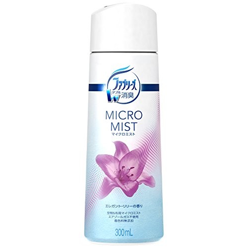 P&G ファブリーズ マイクロミスト エレガント・リリーの香り つけかえ用 300mL×1本 ファブリーズ 部屋用（芳香剤、消臭剤）の商品画像