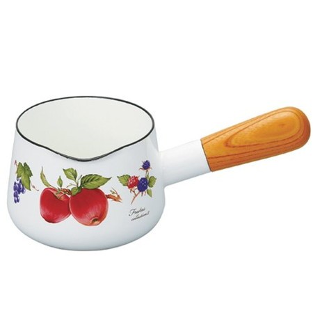 富士ホーロー フルータスコレクションII ミルクパン 12cm FTC-12M Honey Ware Frutas Collection II 片手鍋の商品画像