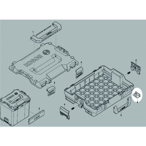 1600A0192D Bosch L-BOXX( L box ) для замены старт  King 