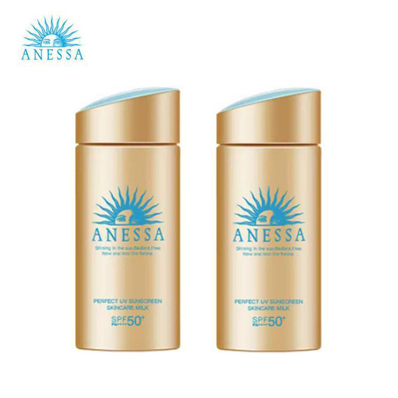  Shiseido anesaANESSA Perfect UV уход за кожей молоко 90ml*2 SPF50+*PA++++ солнцезащитное средство UV уход косметическое молочко стандартный товар бесплатная доставка 
