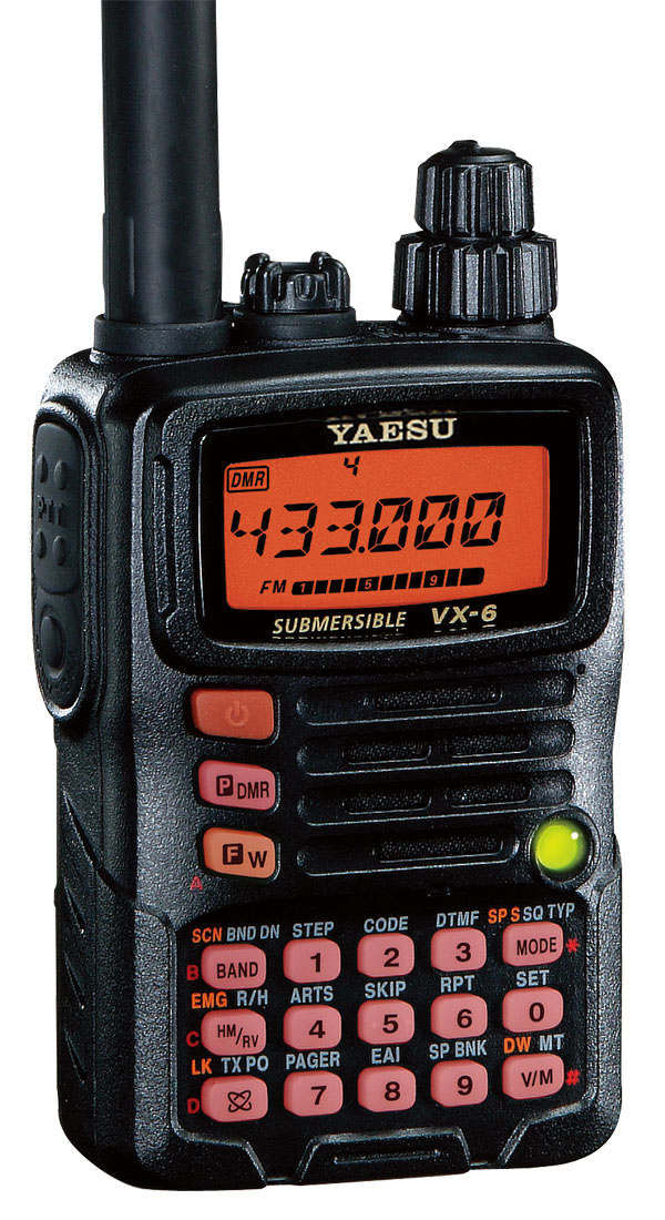 VX-6 Yaesu waterproof type 144/430MHz handy 