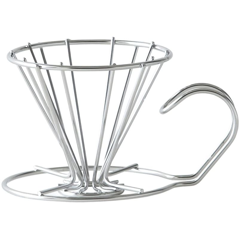 下村企販 珈琲考具 ワンドリッパー 1杯用（シルバー）42158の商品画像