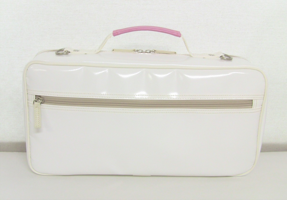 NAHOK (na крюк ) кларнет сумка специальный заказ bell проекция есть белый * розовый градация [ Германия производства совершенно водонепроницаемый ткань &amp; особый температура функция регулировки + останавливаться вода застежка-молния ]