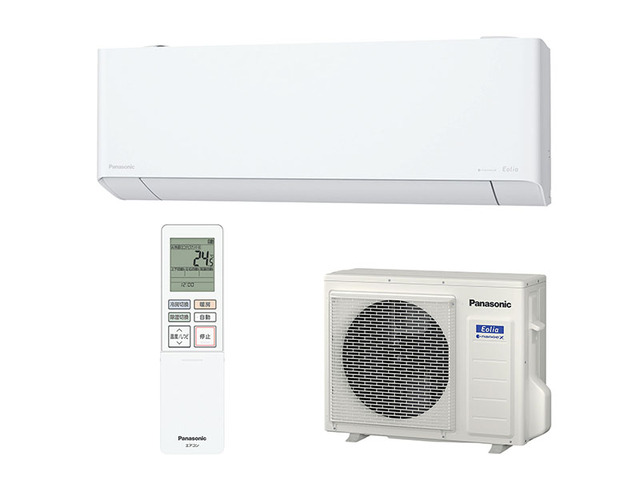 Panasonic エオリア EXシリーズ 2024年度モデル CS-EX634D2-W（クリスタルホワイト） エオリア 家庭用エアコンの商品画像