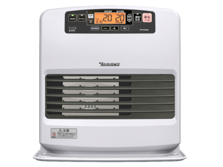 ダイニチ 石油ファンヒーター FW-3324KE チャコールブラック ダイニチ FW-4325KE 石油ファンヒーター 木造11畳 コンクリート15畳