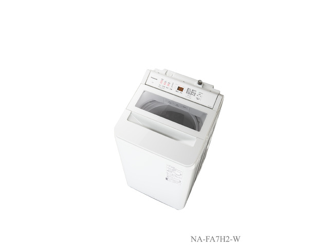 Panasonic インバーター全自動洗濯機 NA-FA7H2-W （ホワイト） 洗濯機本体の商品画像