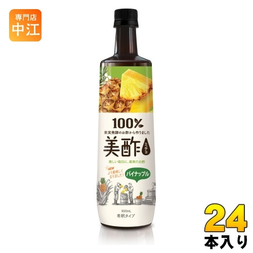 CJ FOODS CJジャパン 美酢 パイナップル 900ml×24本 美酢 お酢飲料、飲む酢の商品画像