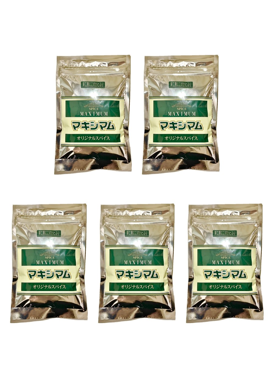 中村食肉 マキシマム オリジナルスパイス オリジナル 120g 詰め替え用×5袋の商品画像