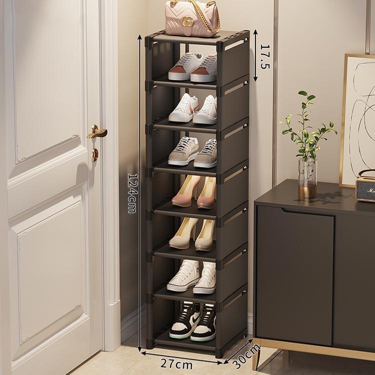  shoes rack 8 step shoes storage high capacity slim shoe rack entranceway storage rack .. interval ... crevice compact shoe 