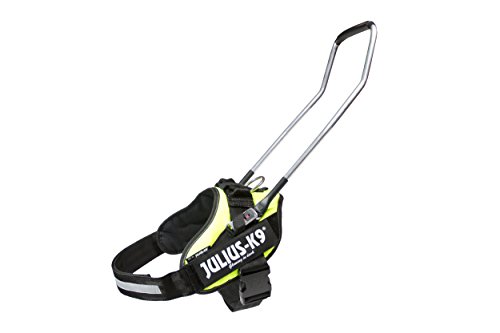 Julius-K 9 IDC Harness for Blind-Guide Dogs with Aluminium Handle%Cashema% размер 1% Cashema%Neon