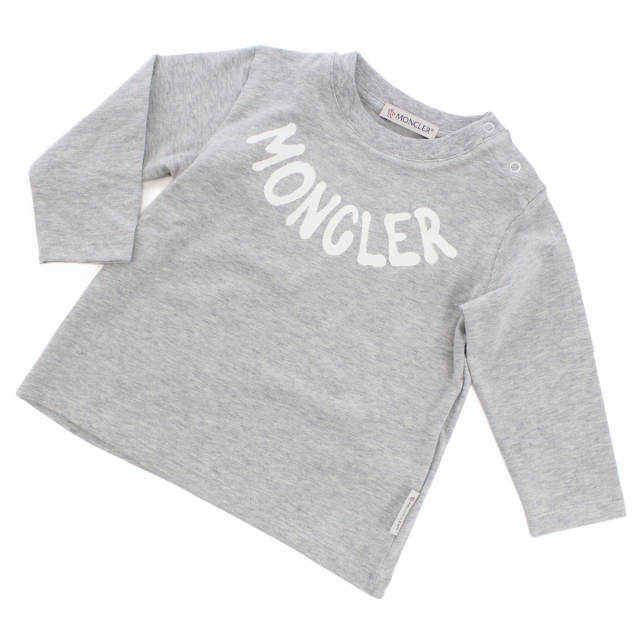  Moncler brand T-shirt cut and sewn baby baby T-shirt MONCLER Turkey 8D00007 gray series fashion is possible to choose model stylish present gift 