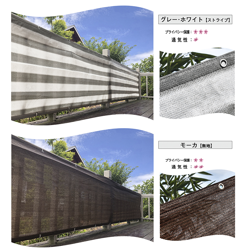 Cool Time( cool time ) eyes .. balcony shade 500X100/90/80cm easy installation cut possibility [3 years. safety guarantee ]