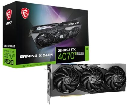 GeForce RTX 4070 Ti SUPER 16G GAMING X SLIMの商品画像