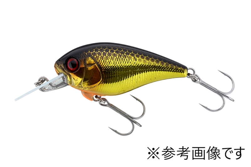 ラッキークラフト×ロデオクラフト RCワウ37HF #8 黒まんじゅう