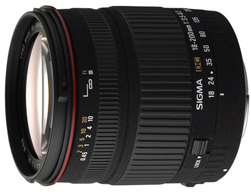 SIGMA シグマ 18-200mm F3.5-6.3 DC キヤノン用 交換レンズ - 最安値