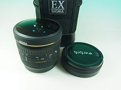美品】シグマ SIGMA 8mm F4 EX FISHEYE キヤノン用 一眼レフ