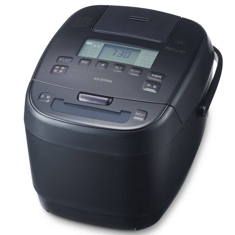 IRIS OHYAMA アイリスオーヤマ IHジャー炊飯器 KRC-ICA50-B（ブラック