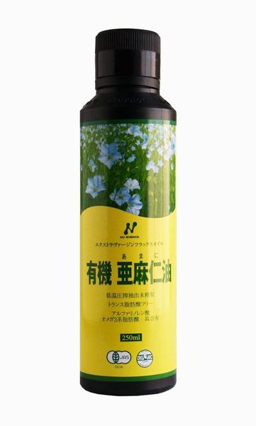 ニューサイエンス ニュージーランド産 有機亜麻仁油 250ml×1個の商品画像