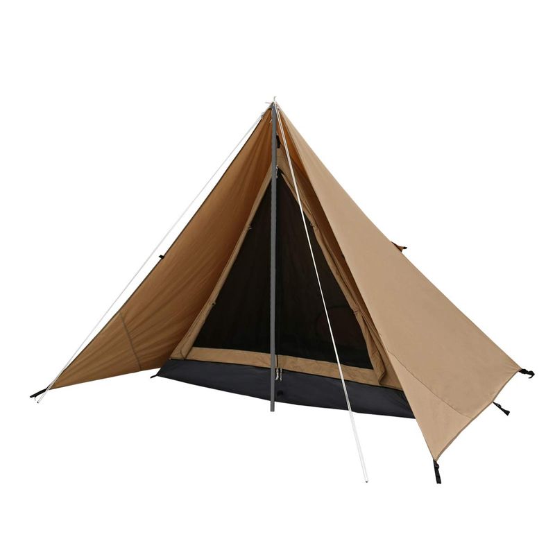 【未使用品】DOD チマキテント T2-656-TN ポリコットン DOD チマキテント T2-656-TN ワンポールテント - 最安値・価格比較
