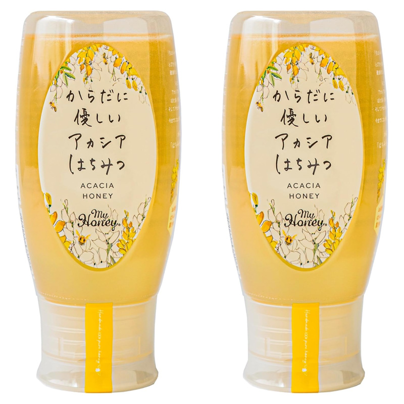 MY HONEY アカシアハニー チューブボトル 500g×2本の商品画像