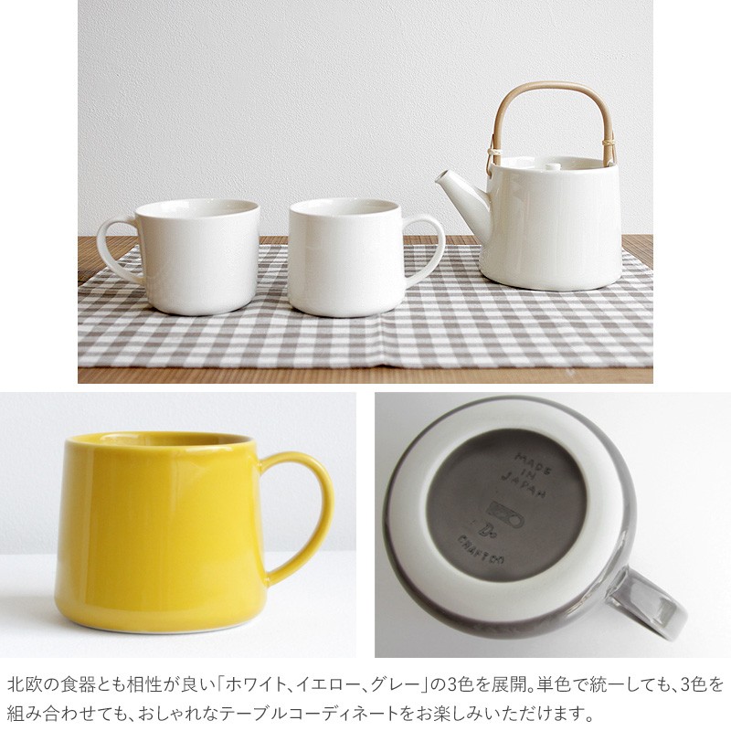 コーヒーカップ スープカップ ティーカップ おしゃれ 無地 日本製 食器 Claska Do クラスカ ドー マグカップ Slim Mnr 0121 Natu Robe 通販 Yahoo ショッピング