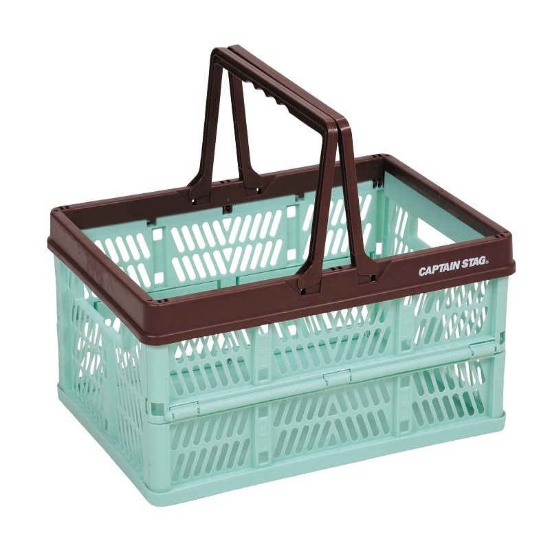 CSシャルマン 取っ手付FDコンテナ Lサイズ UL-1033 （ミントグリーン）の商品画像