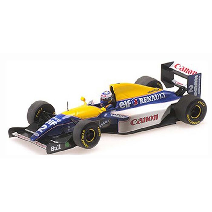 ウィリアムズ ルノー FW15 アラン・プロスト 1993 ワールドチャンピオン ウェザリング仕様 （1/43スケール F-1 ダイキャスト ドライバー A.プロスト 436936602）