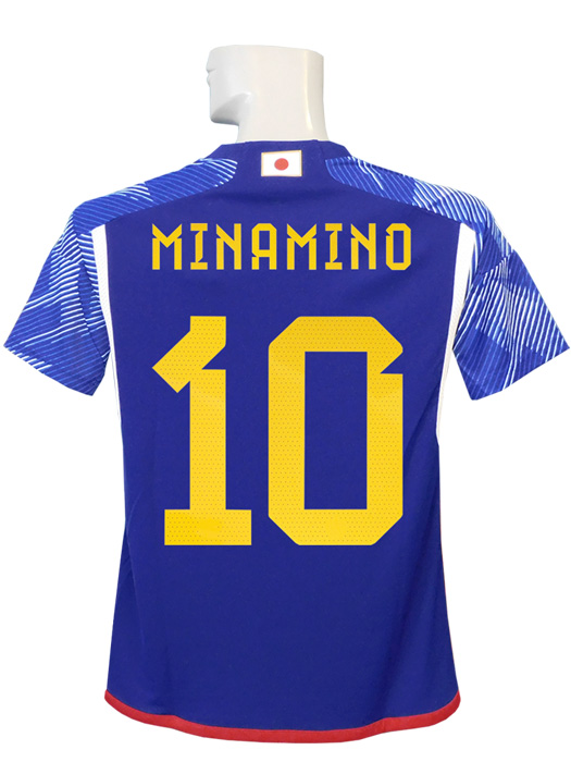 adidas サッカー日本代表 2022 ホームユニフォーム（キッズ）9 三笘薫