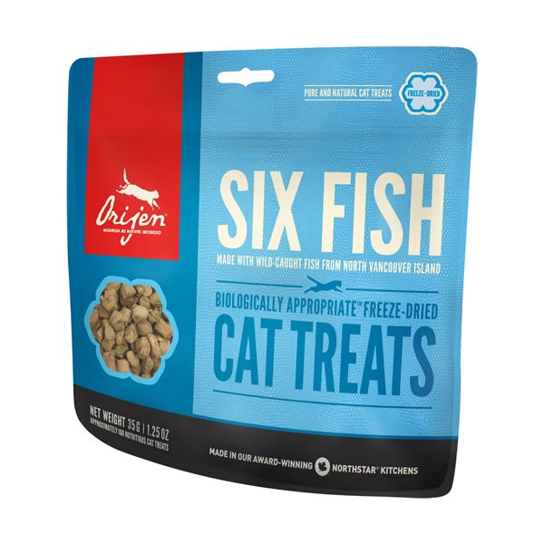 Orijen オリジン フリーズドライ キャット トリーツ シックスフィッシュ 35g 1個 猫用おやつ 最安値 価格比較 Yahoo ショッピング 口コミ 評判からも探せる