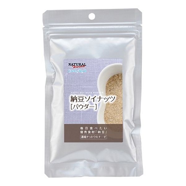 ナチュラルハーベスト ナチュラルハーベスト 納豆ソイナッツ パウダー 40g×1個 犬用おやつ、ガムの商品画像