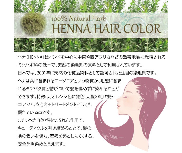  Japan henna 100g 9 color is possible to choose 2 piece organic color treatment mail service free shipping yp3