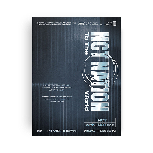 [ free shipping ][DVD]/NCT/2023 NCT CONCERT - NCT NATION: To The World in INCHEON