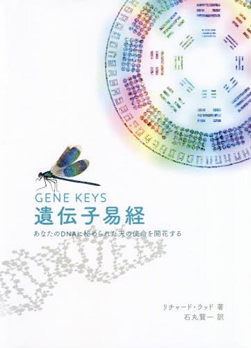 [ бесплатная доставка ][книга@/ журнал ]/..... ваш DNA...... небо. . жизнь . цветение делать /. название :GENE KEYS/ Richard * Lad / работа камень круг . один / письменный перевод ..