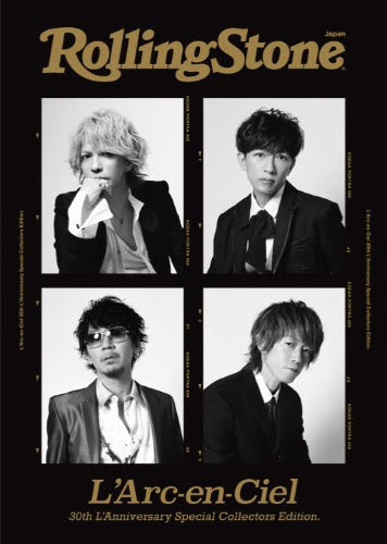 [ free shipping ][book@/ magazine ]/Rolling Stone Japan L'Arc-en-Ciel 30th L'Ann