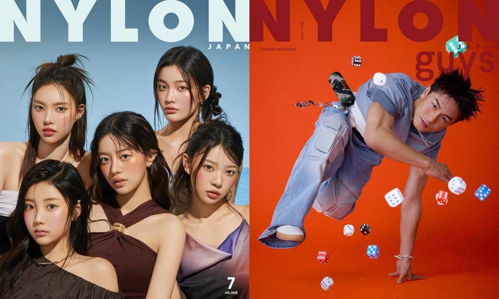 [книга@/ журнал ]/NYLON JAPAN ( нейлон Japan ) 2025 год 7 месяц номер [W обложка ] ILLIT ( I lito) / Shigekix (sige Kics / половина . -слойный .)/ лягушка m