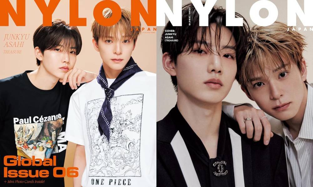 [книга@/ журнал ]/NYLON JAPAN ( нейлон Japan ) GLOBAL ISSUE 06 [ обложка ] JUNKYU &amp; ASAHI (TREASURE)/ лягушка m( журнал )