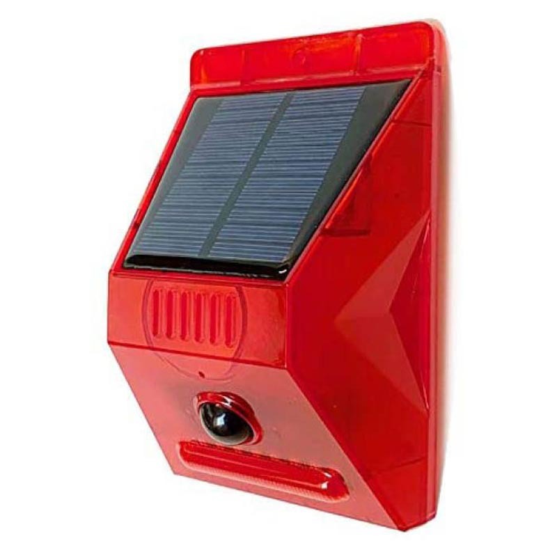 ソーラー充電式アラーム警告灯 DLS-AL1の商品画像