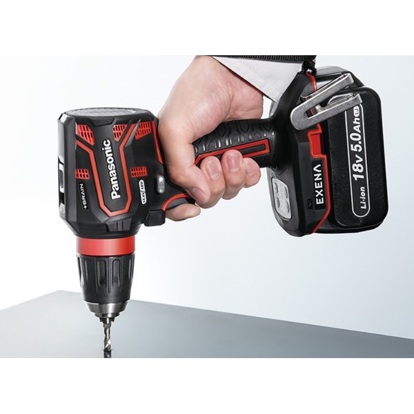  Panasonic EXENA Exe naP series 18V charge drill driver black (5.0Ah battery 2 piece attaching ) EZ1DD1J18D-B