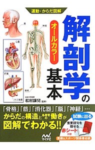 解剖学の基本　オールカラー （運動・からだ図解） 松村讓兒／監修の商品画像