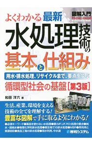 よくわかる最新水処理技術の基本と仕組み　用水・排水処理、リサイクルまで、要点を学ぶ　循環型社会の基盤 （図解入門：Ｈｏｗ‐ｎｕａｌ　Ｖｉｓｕａｌ　Ｇｕｉｄｅ　Ｂｏｏｋ） （第３版） 和田洋六／著の商品画像